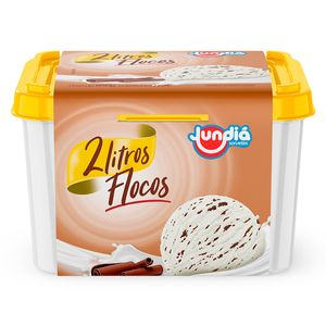 Sorvete Jundiá Flocos 2lt