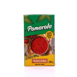 Molho Tomate Pomarola Tradicional TP 260g