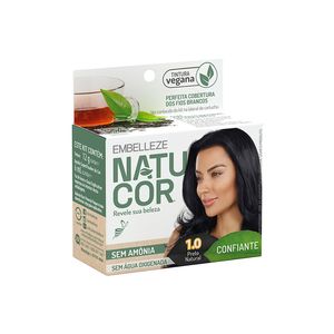Tintura Natucor Suave Preto Natural 1.0 un