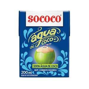 Água de Coco Sococo 200ml