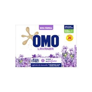 Lava Roupas Omo Lavanda 1,6kg