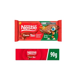 Chocolate Nestlé Choco Trio Recheio Avelã 90g