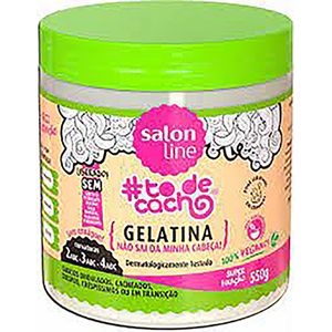 Gel Gelatina Salon Line #Todecacho Super Definição 550g