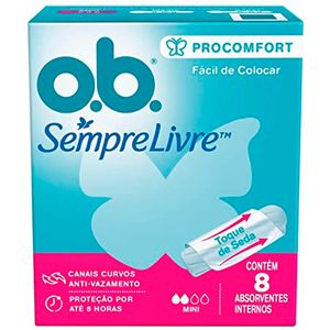 Absorvente Interno O.B. Procomfort Mini 8un