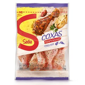 Coxa de Frango Sadia Temperada Congelada 1a1 1kg