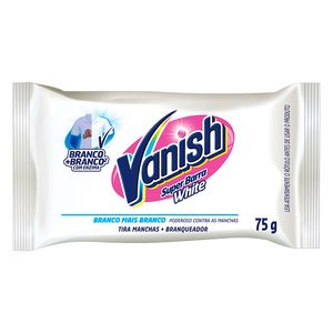 Sabão em Pedra Vanish Tira Mancha White 75g