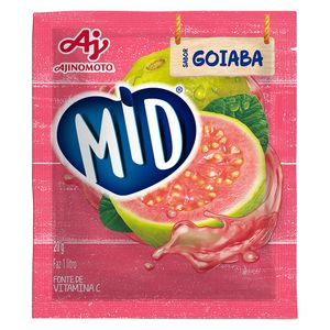 Refresco em Pó Mid Goiaba 20g