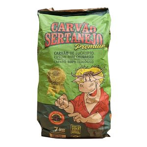 Carvão Sertanejo 7kg