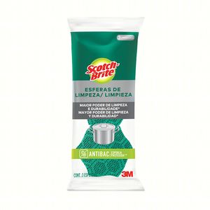 Esponja Scotch Brite Esferas de Limpeza c/ 3un