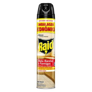 Inseticida Raid Mata Baratas e Formigas 420ml Leve Mais Pague Menos