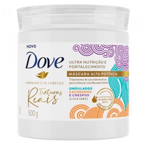 Máscara Tratamento Dove Texturas Reais Cacheados 500g