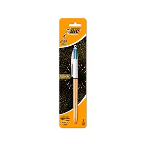 Caneta Bic Esferográfica Retratil 4 Cores un