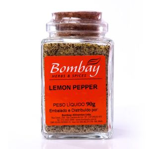 Tempero Bombay Lemon e Pepper Vidro 90 g