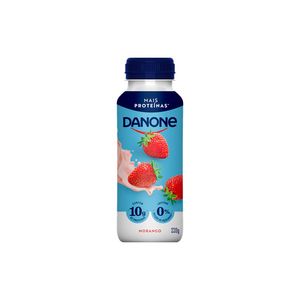Iogurte Danone Desnatado Zero Lactose Morango 220g