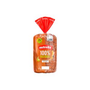 Pão Nutrella Supreme 100% Integral com Grãos 450g