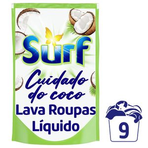 Sabão Líquido 5 em 1 Surf Cuidado do Coco 900ml Refil