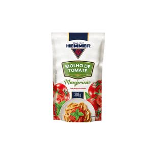 Molho Tomate Hemmer Manjerição Sachê 300g