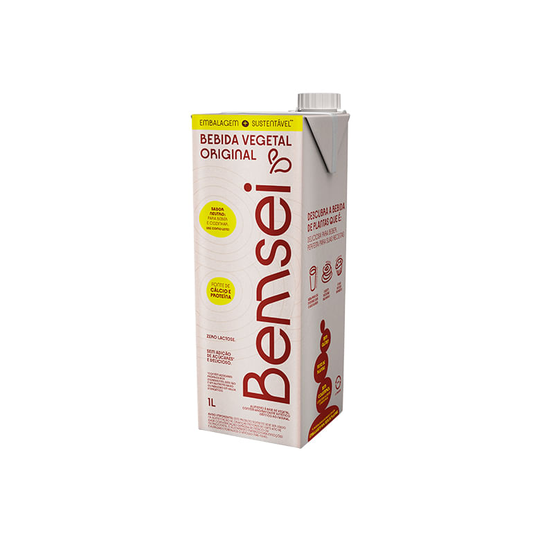 Bebida Vegetal Bemsei Original 1l