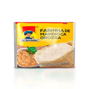 Farinha Mandioca Da Terrinha Grossa 500g