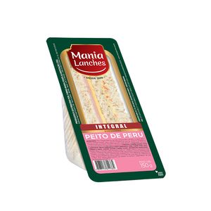 Sanduiche Natural Mania Lanche Peito de Peru 140 g