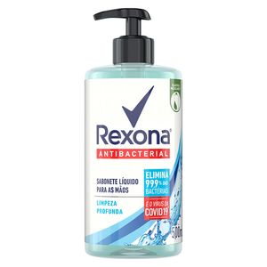 Sabonete Líquido Rexona Antibac para Mãos Limpeza Profunda 500ml