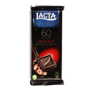 Chocolate Lacta Intense 60% Mix Nuts Tablete 85g