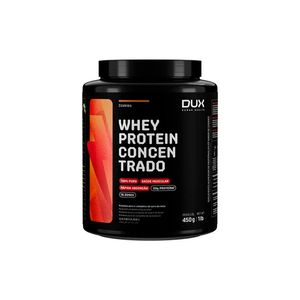 Suplemento Alimentar Dux Whey Protein Concentrado 20g Proteina 4,3g BCAAs Chocolate 450g
