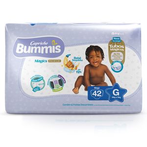 Fralda Capricho Bummis Mega G com 42Unidades