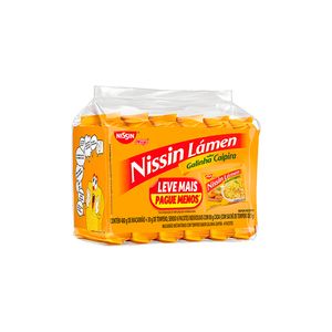 Macarrão Instantaneo Nissin Galinha Caipira Lv+ Pg- Conjunto com 6un