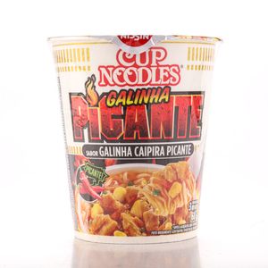 Macarrão Instantâneo Cup Noodles Galinha Caipira Picante 68g