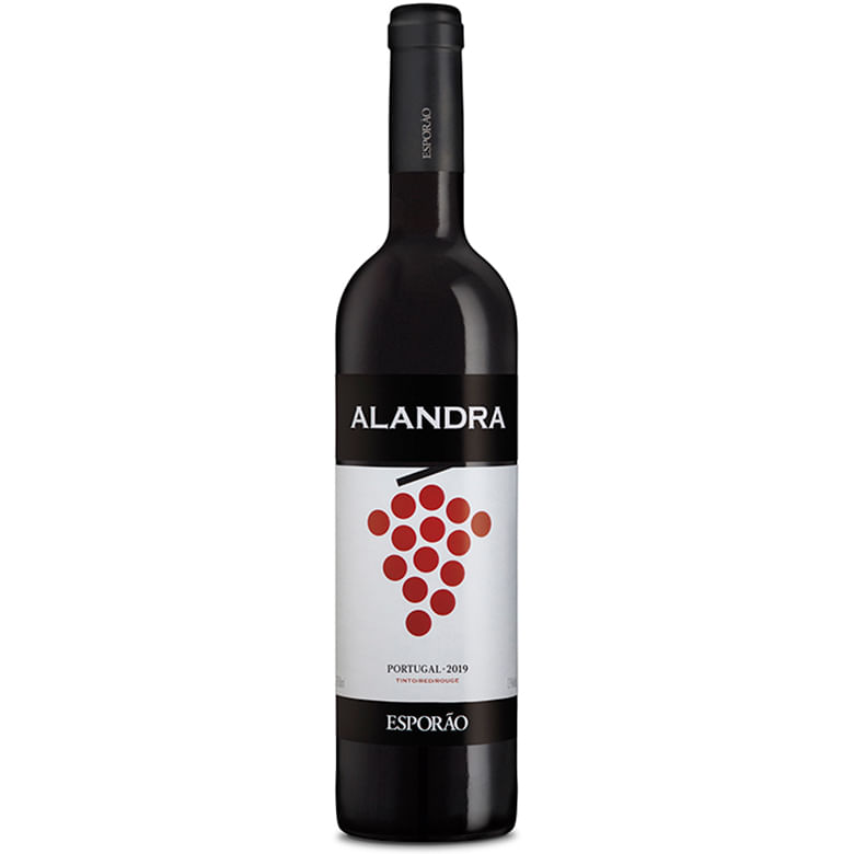 Encontraproduto.com.br - Vinho Português Alandra Tinto 750ml
