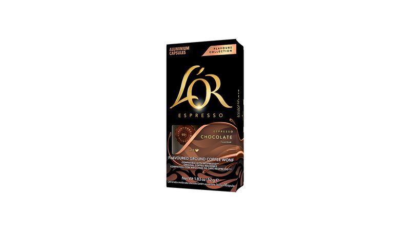 Café Lor Espresso Chocolate com 10 Cápsulas 52g Covabra - Main Image