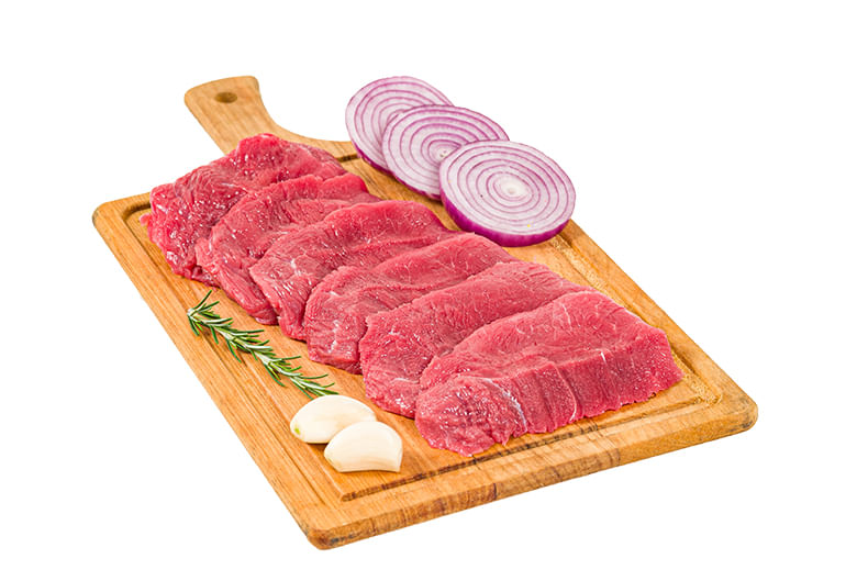 Músculo Traseiro Bovino Bife Bandeja 1 Unidade 515g