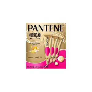 Ampola de Tratamento Pantene Nutre com 3 15ml