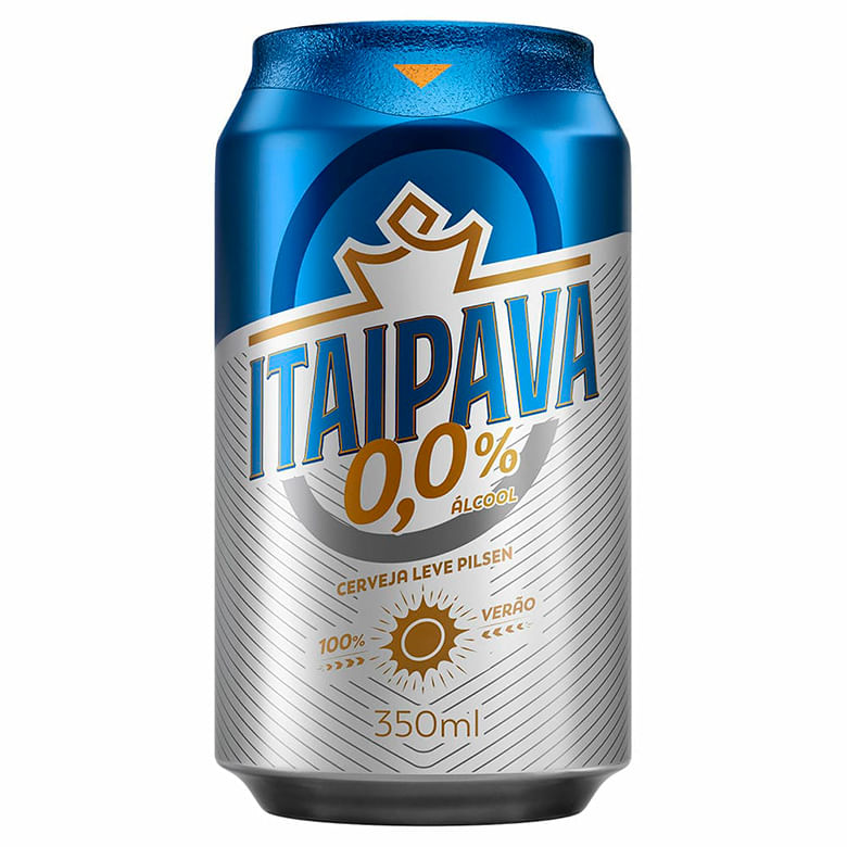 Cerveja Itaipava Zero Álcool Lata 350ml