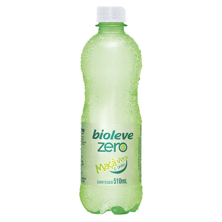 Refrigerante Bioleve Zero Maçã Verde e Limão Pet 510ml - Covabra