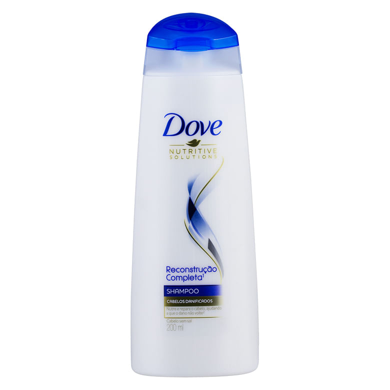 Shampoo para Cabelos Dove Reconstrução Completa 200ml - Covabra