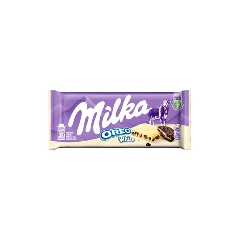 Chocolate Milka Oreo White 100g - Covabra