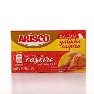 Caldo Arisco Tablete Galinha Caipira 57g