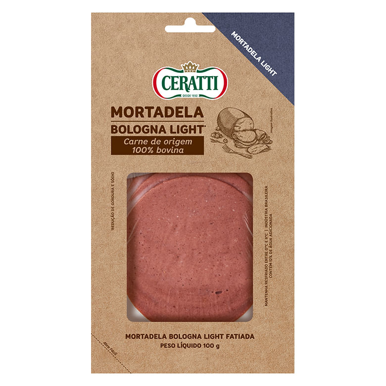 Mortadela Ceratti Light Fatiada 100g