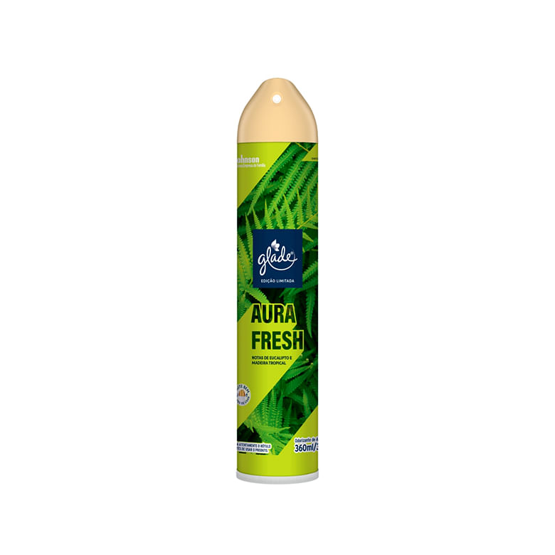 Odorizador Aerossol Glade Aura Fresh 360ml