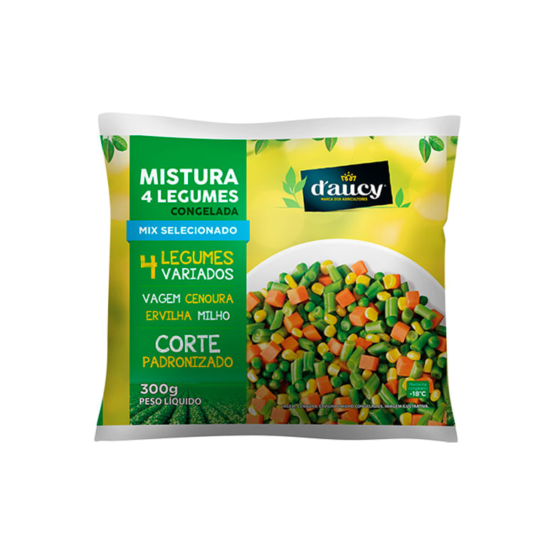 ♬！！　NO.111 NO.110 4本セット Mistura 4 Legumes Daucy Congelada 300g - Covabra