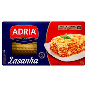 Lasanha Adria 500g