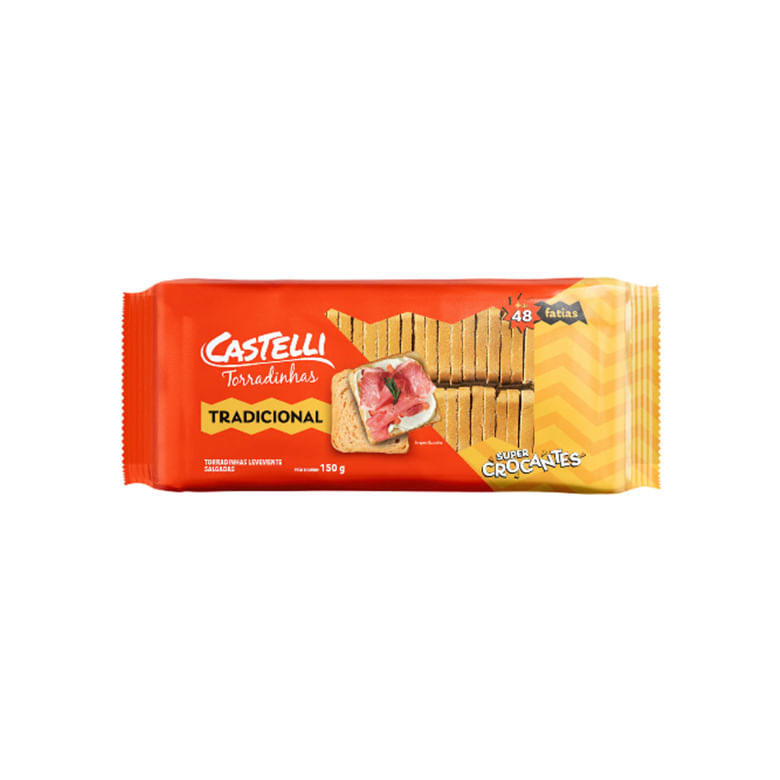 Torradinha Castelli Tradicional 150g