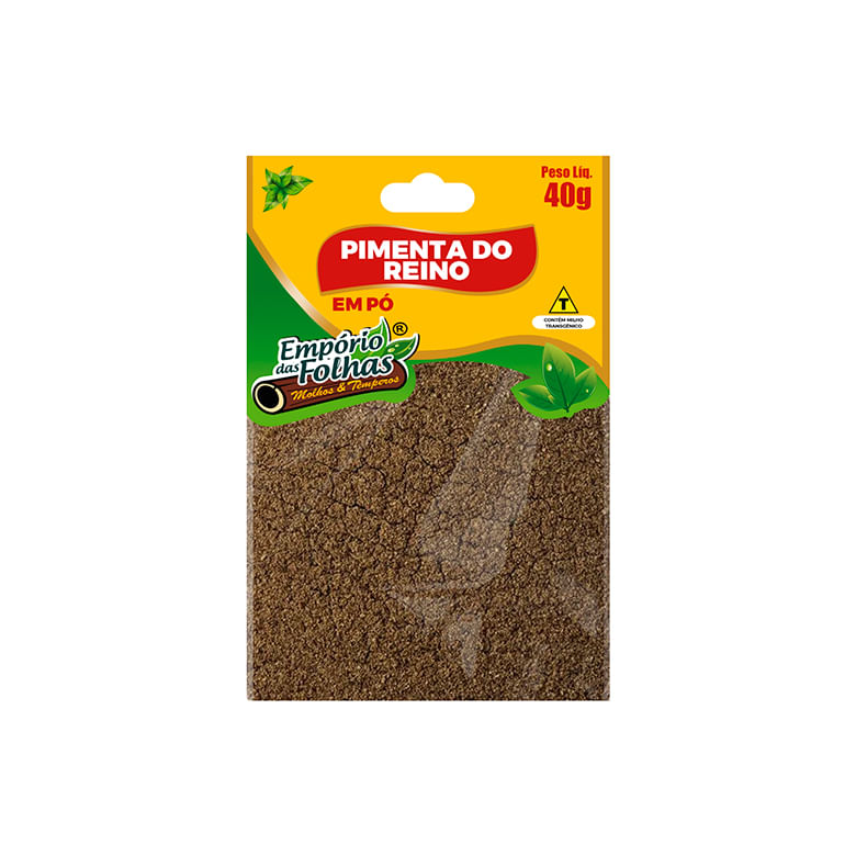 Pimenta do Reino Empório das Folhas em Pó 40g
