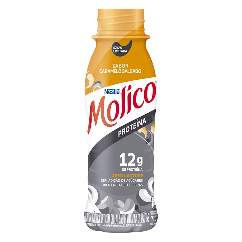 Bebida Láctea Nestlé Molico Caramelo Salgado Zero Lactose 270ml