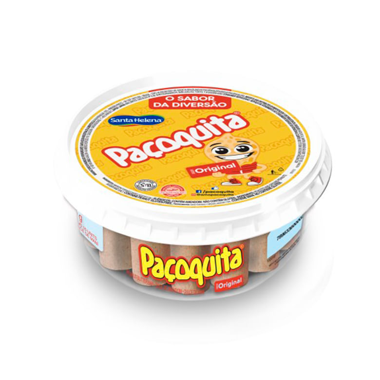 Paçoca Rolha Paçoquita c/10 - Santa Helena