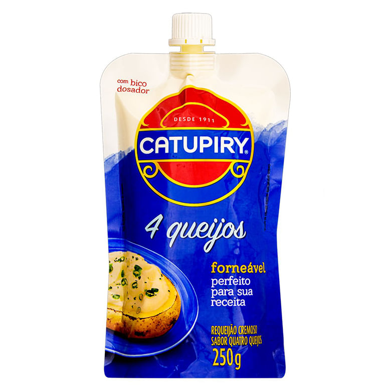Requeijão Cremoso Catupiry 4 Queijo 250g