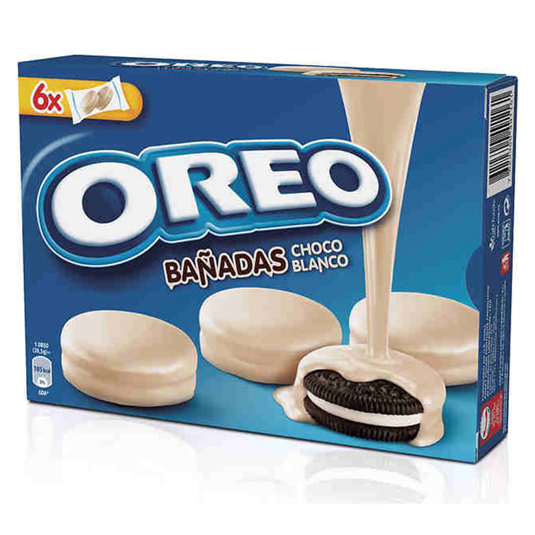 Biscoito Oreo Recheado Coberto com Chocolate Branco 246g - Covabra