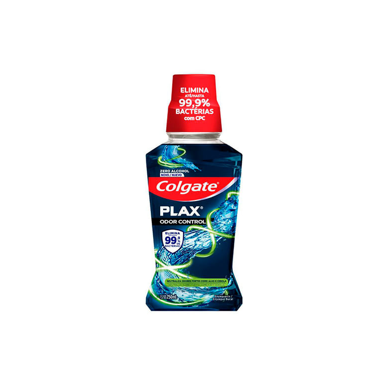Enxague Bucal Colgate Plax Odor Control 250ml - Covabra